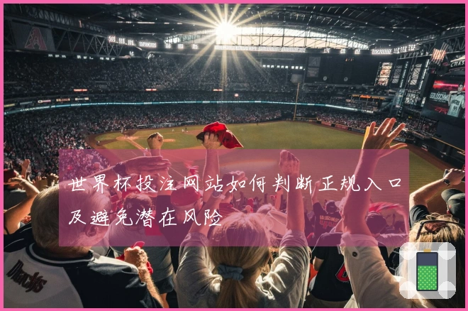 世界杯投注网站如何判断正规入口及避免潜在风险